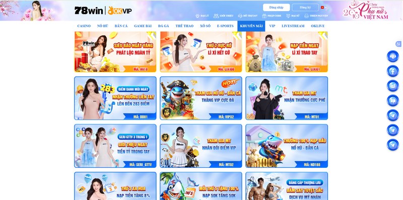 Ngập tràn khuyến mãi