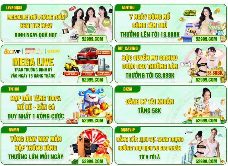 QQ88 TẶNG QUÀ ĐẲNG CẤP THAM GIA NGAY