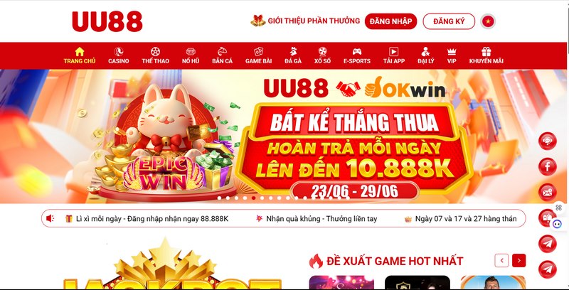 Lý do nên chọn UU88