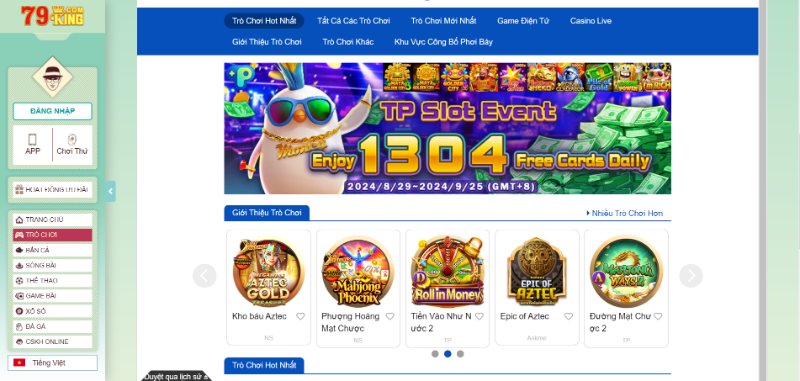 Đa dạng các sảnh chơi hấp dẫn khác