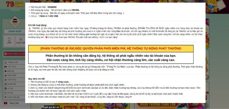 Kho khuyến mãi cực hấp dẫn