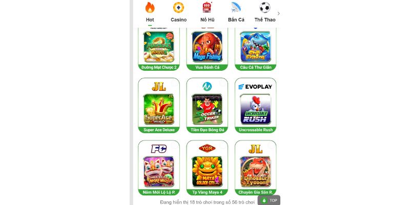 Hệ sinh thái giải trí tại CM88